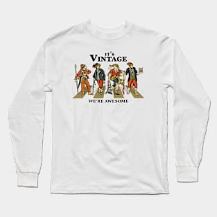 It's Vintage Character of Playing Cards Long Sleeve T-Shirt